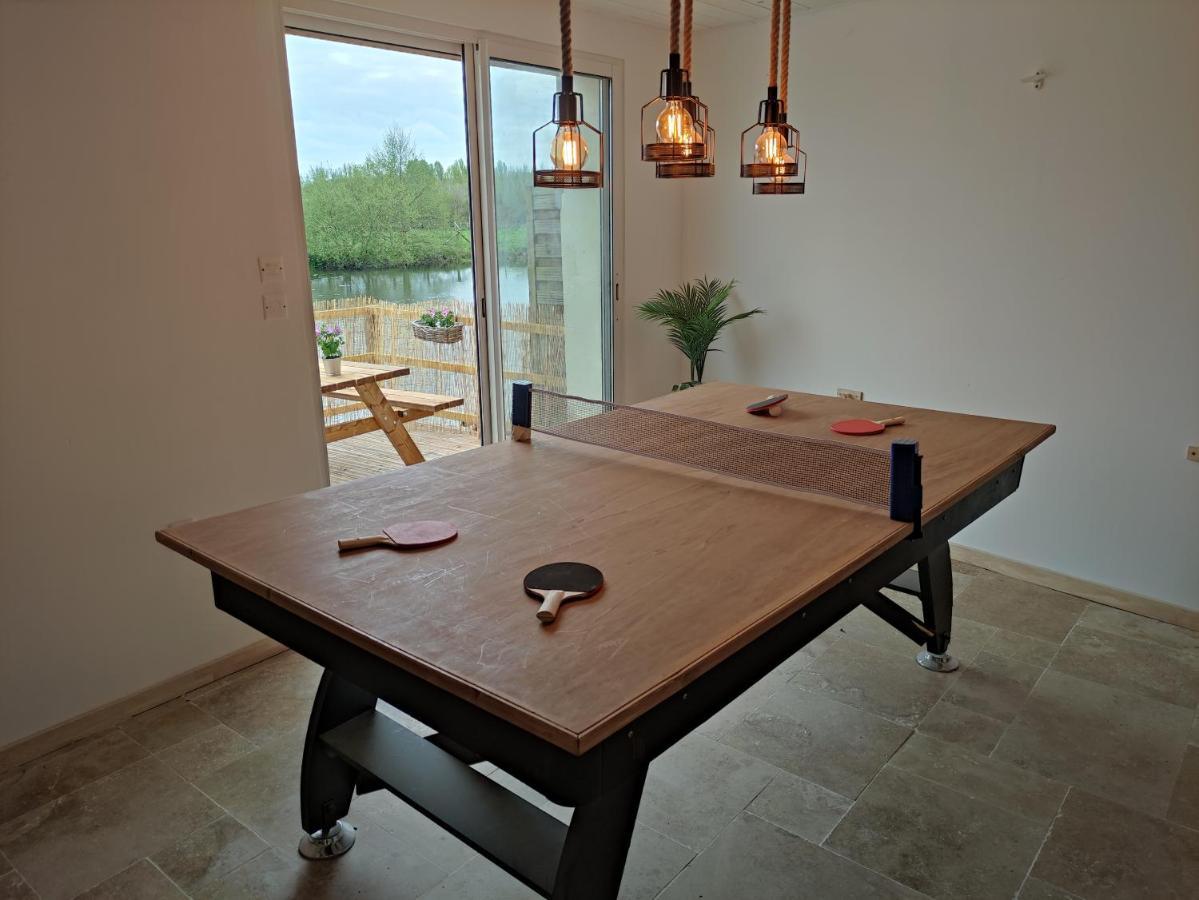 Detente Au Bord Du Loir - Spa Sauna - Gite 3 Les Roches-l'Eveque المظهر الخارجي الصورة
