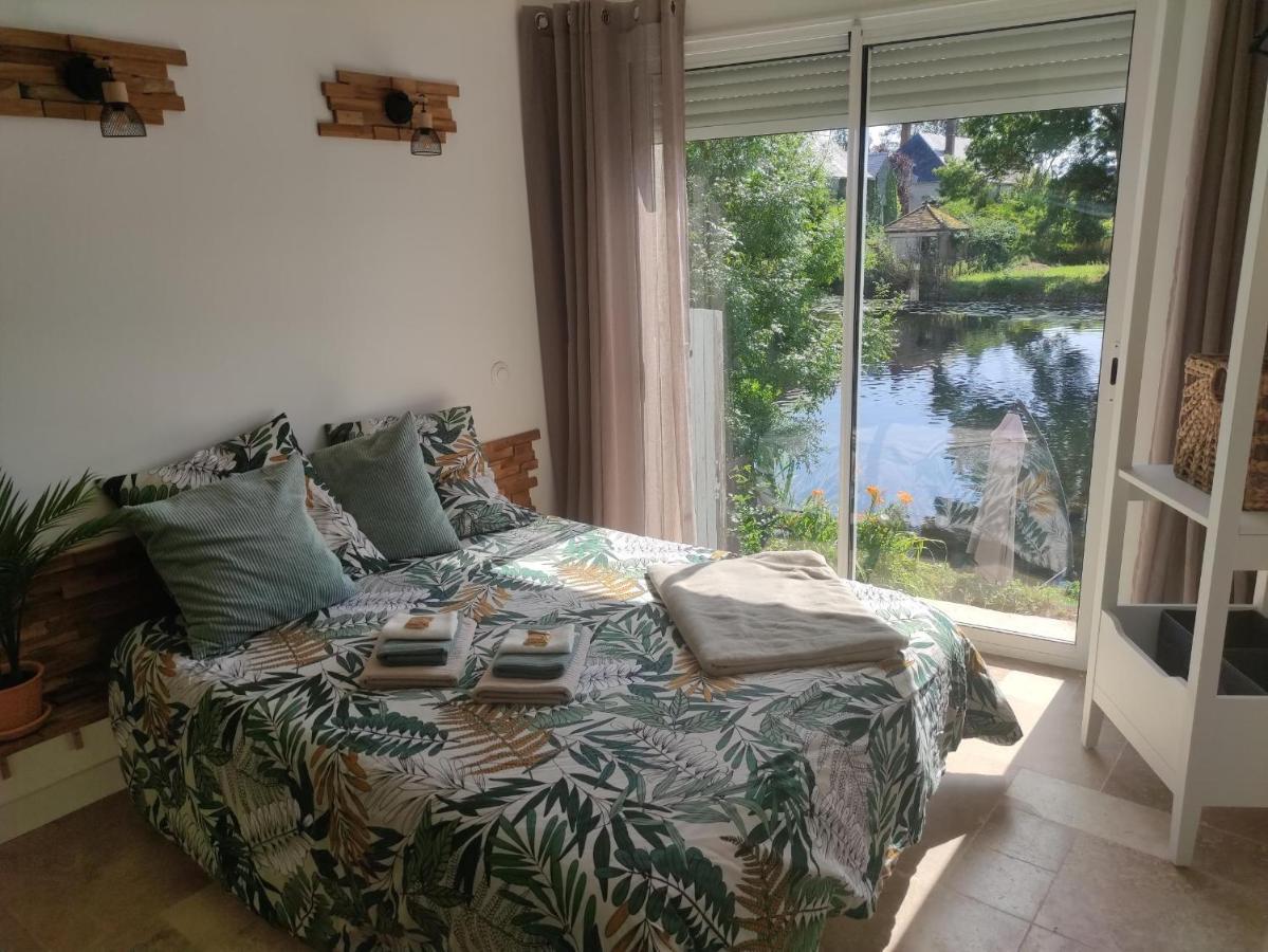 Detente Au Bord Du Loir - Spa Sauna - Gite 3 Les Roches-l'Eveque المظهر الخارجي الصورة